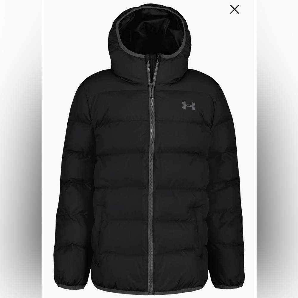 Under Armour Black Hooded Jacket